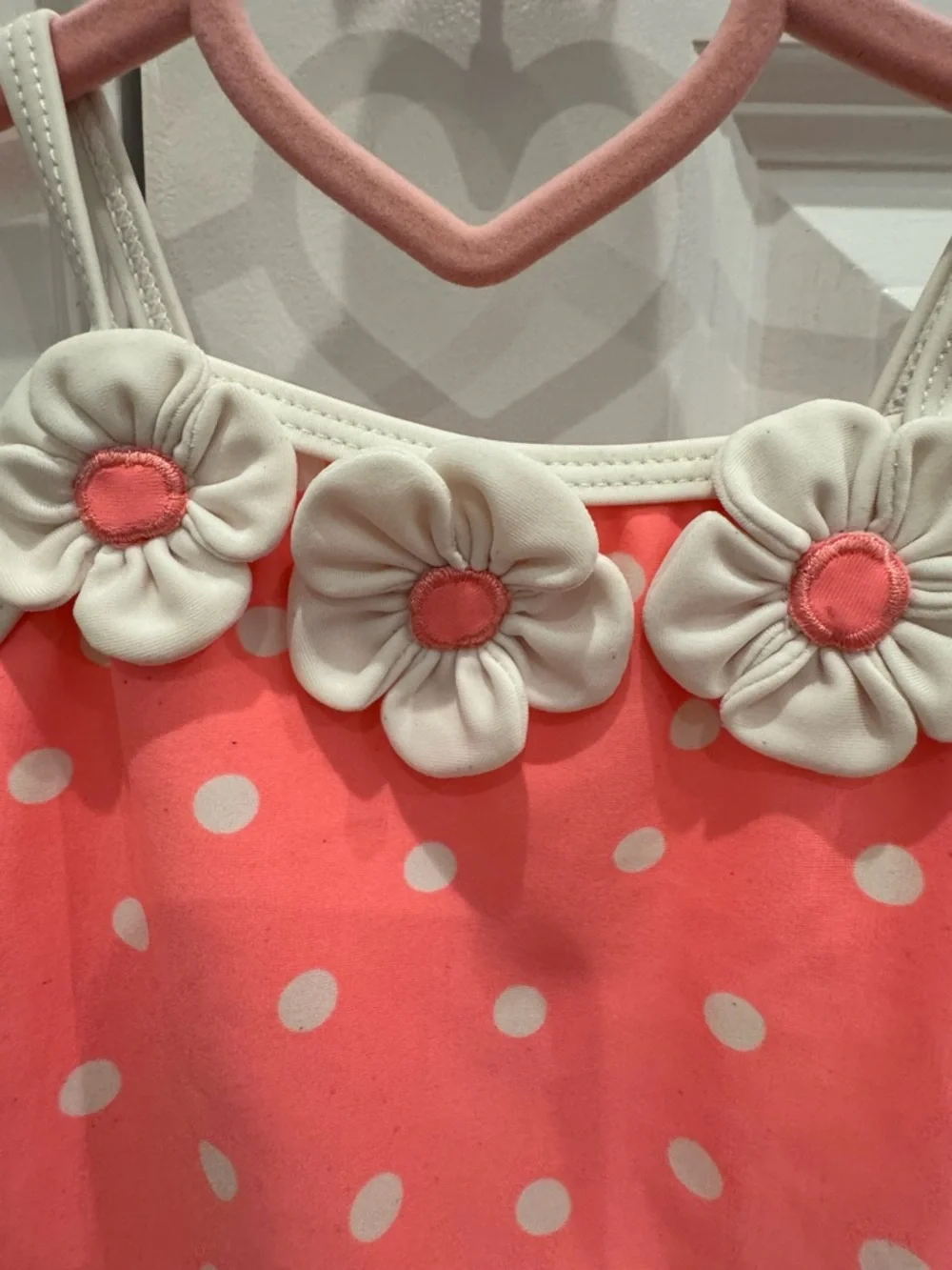 2 pcs bundle of baby girl swim suits size 12 months
